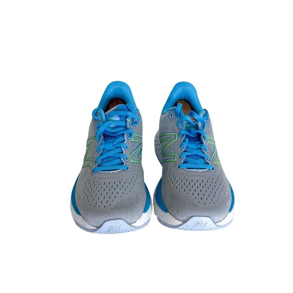 New Balance Fresh Foam 880v11 Womens Sneakers Size 9 Gray Blue Athletic Running - Picture 2 of 9
